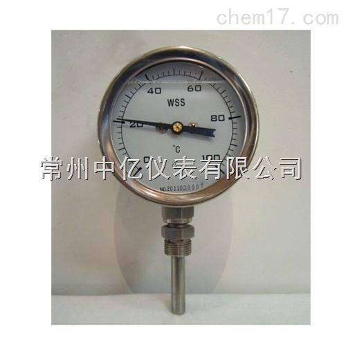 耐震雙金(jin)屬溫度計HC-WSSN耐震(zhèn)電接點雙金屬(shǔ)溫度計價格