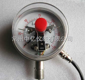耐震電接點雙金(jīn)屬溫度計廠家