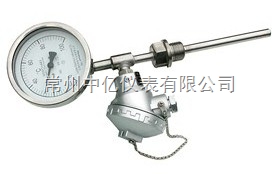 帶熱電偶(ǒu)/熱電阻雙金屬(shǔ)溫度計