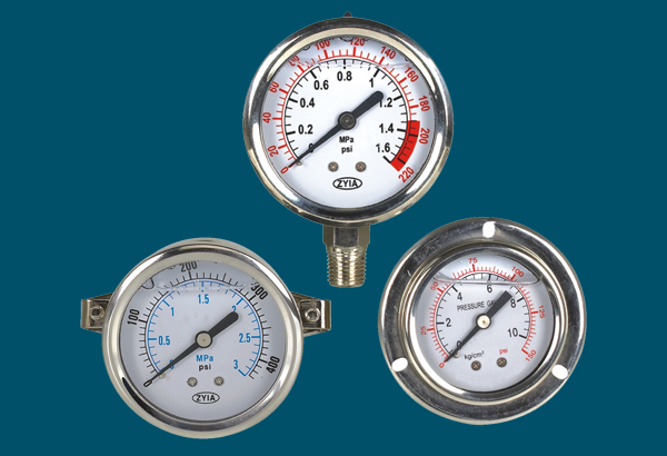 耐震(zhen)壓力表